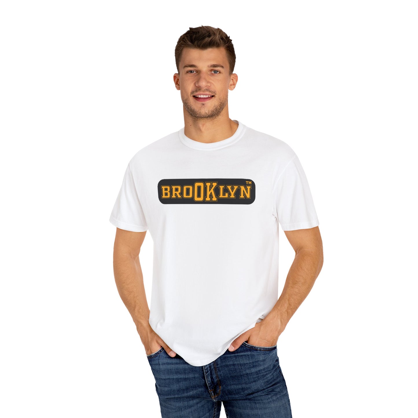 Ok Brooklyn Unisex Garment-Dyed T-shirt (OKBSLY)