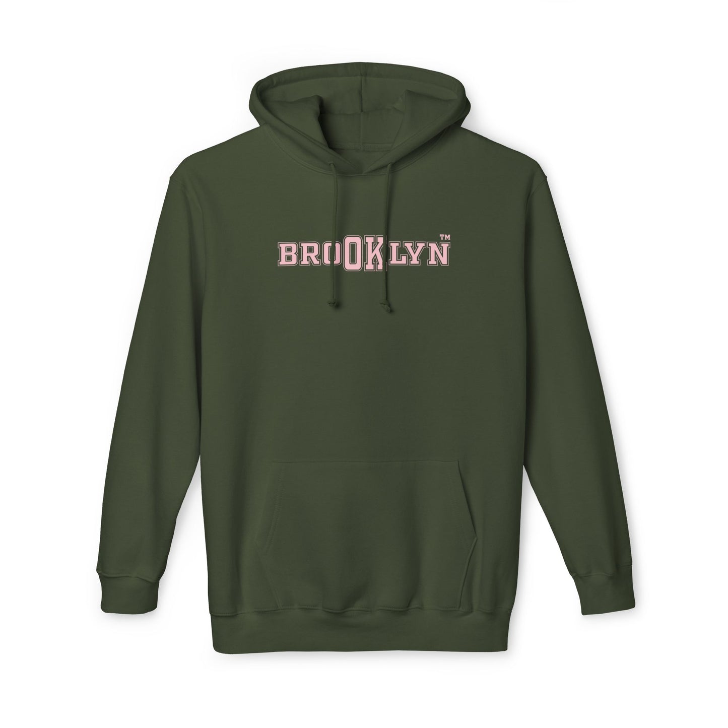 Ok Brooklyn's Unisex Hooded Sweatshirt, Made in US