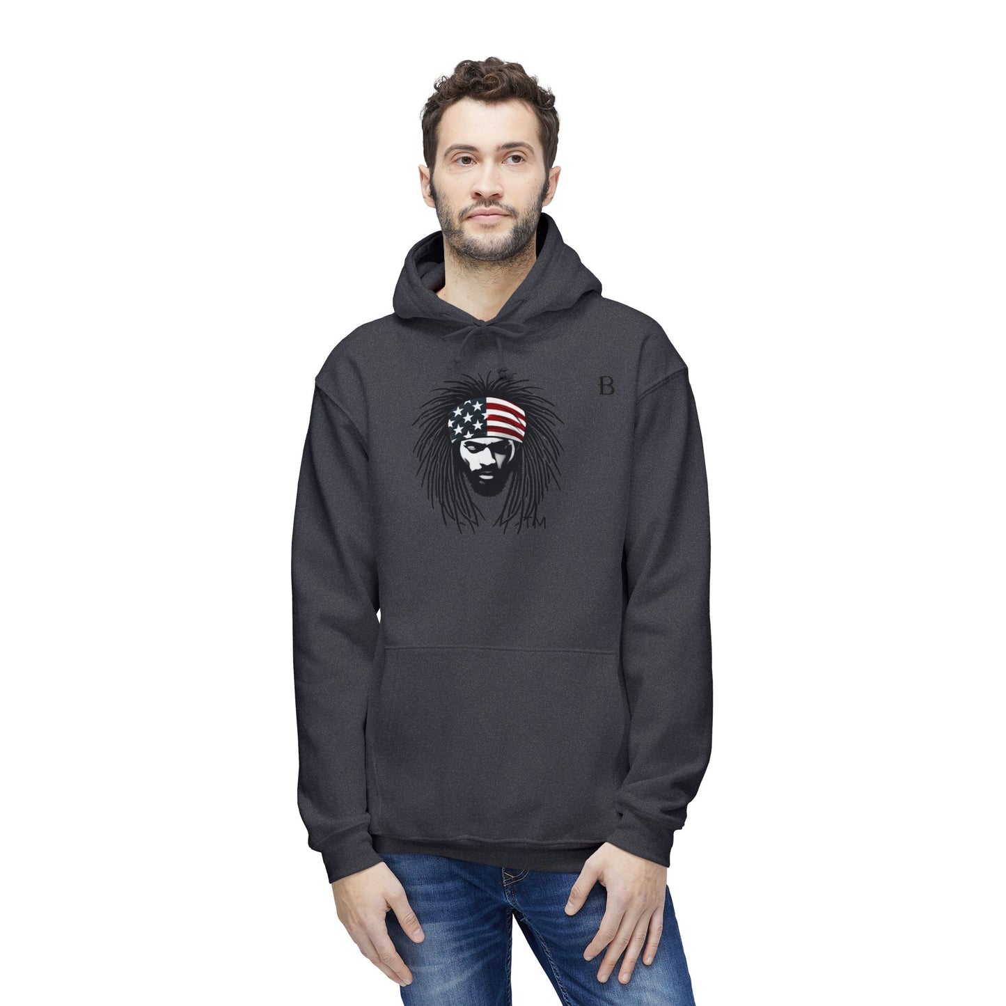 Begetter's Unisex Hooded Sweatshirt, Made in US
