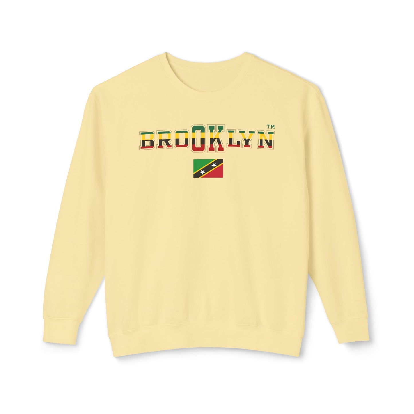 St. Kitts and Nevis Unisex Lightweight Crewneck Sweatshirt