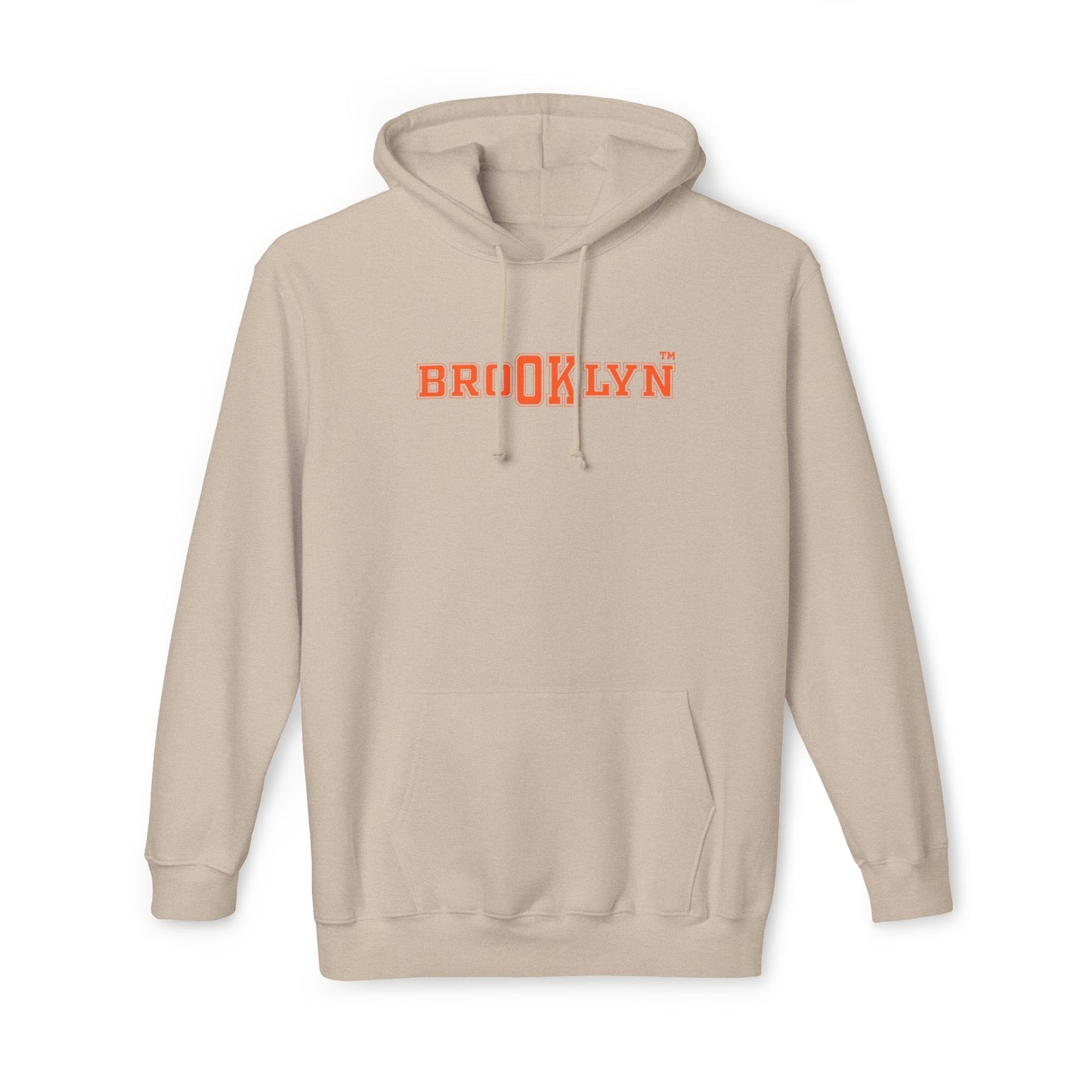 Ok Brooklyn's Unisex Hooded Sweatshirt, Made in US