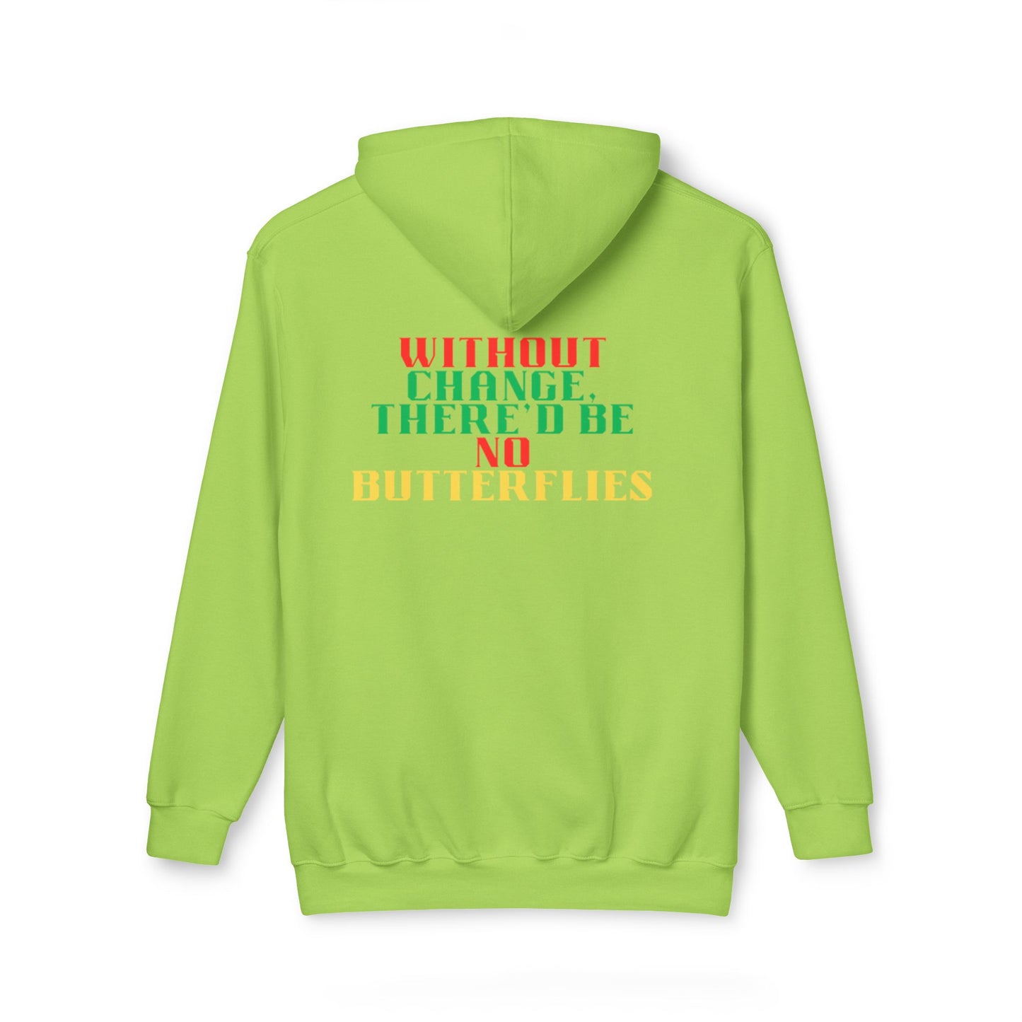 Brooklyn Butterfly Unisex Hooded Sweatshirt, Made in US