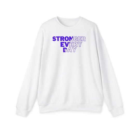 Begetter's Unisex Drop Shoulder Sweatshirt - Stronger Every Day