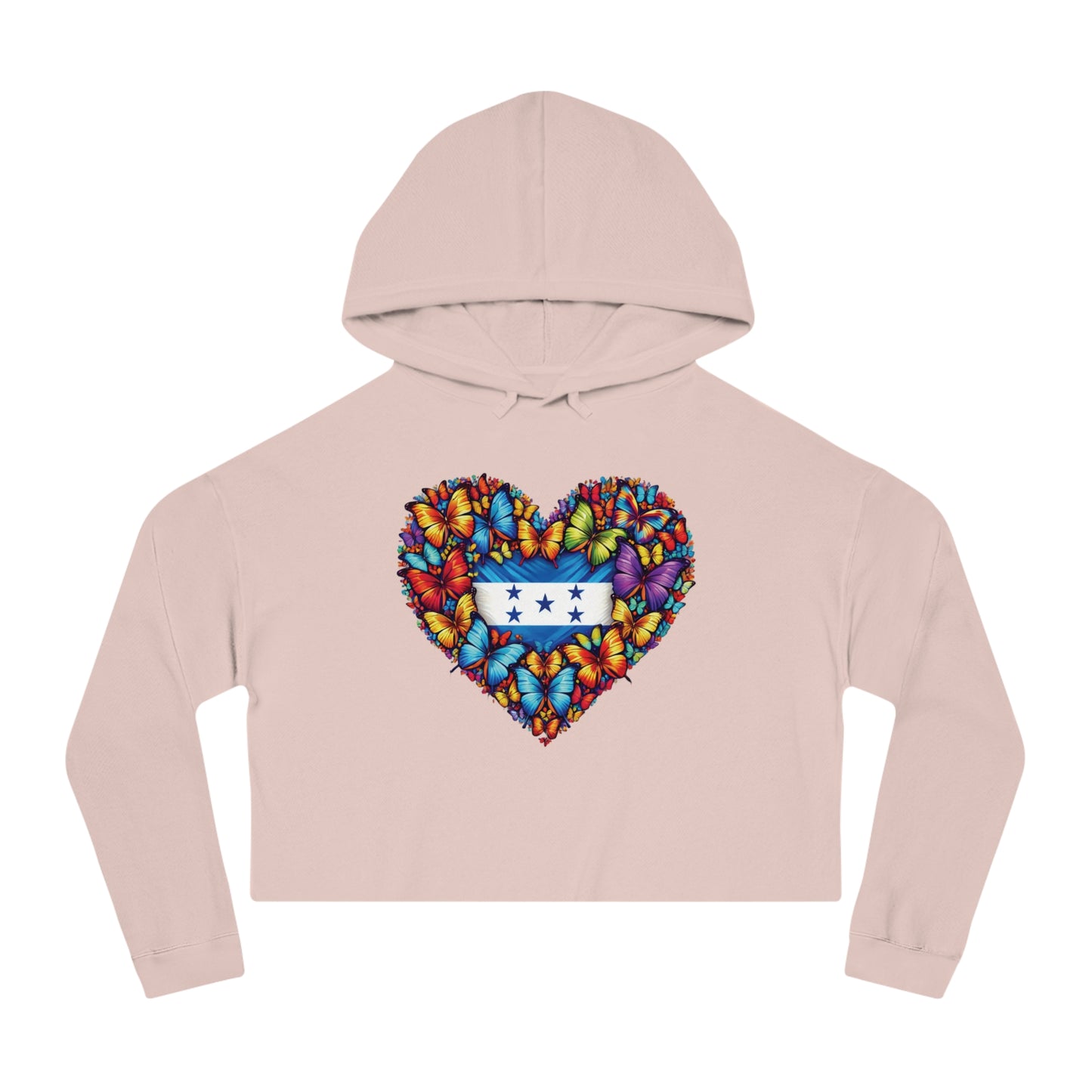 Women’s Cropped Butterfly's Heartland Hooded Sweatshirt