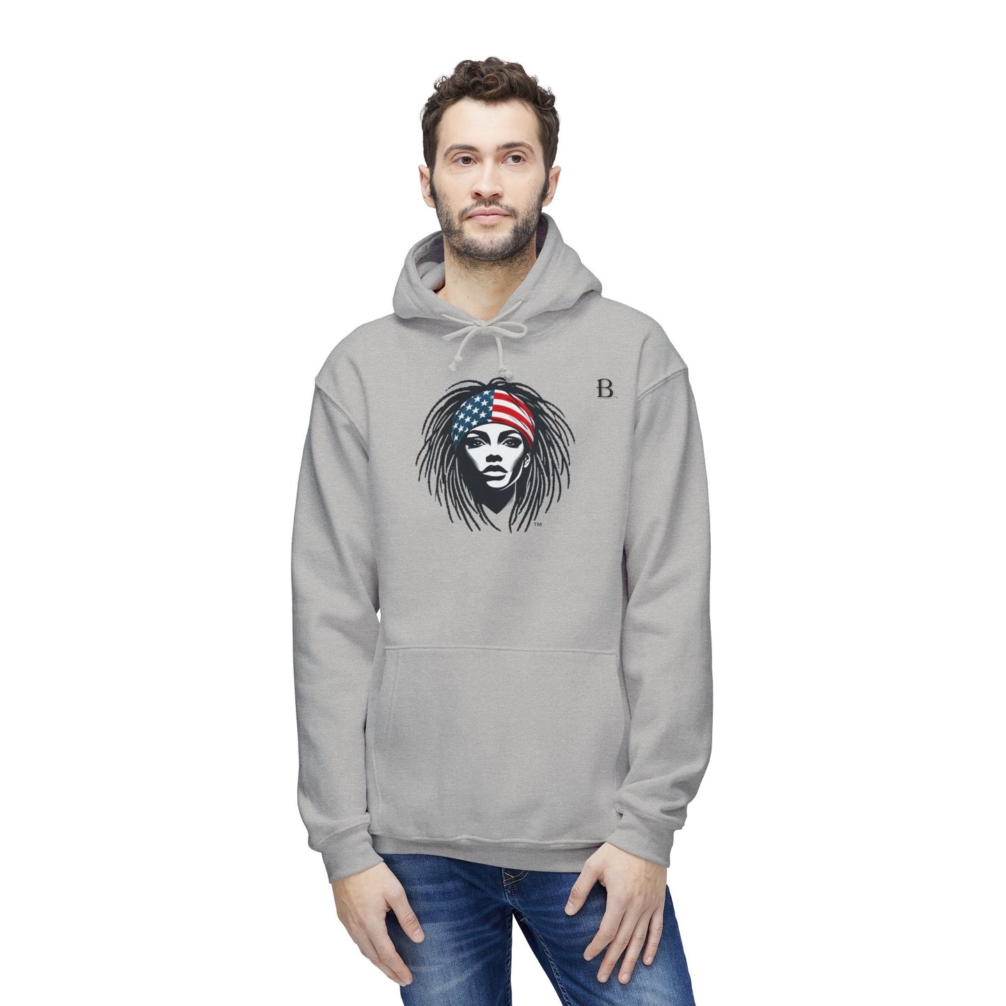 Begetter's Unisex Hooded Sweatshirt, Made in US