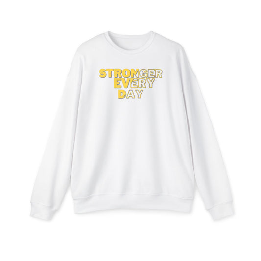 Begetter's Unisex Drop Shoulder Sweatshirt - Stronger Every Day