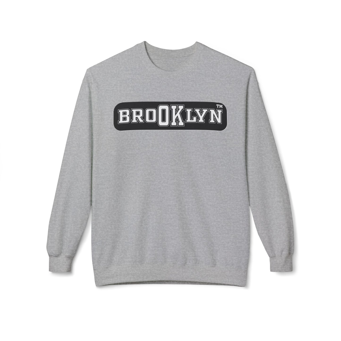 Ok Brooklyn Unisex Midweight Softstyle Fleece Crewneck Sweatshirt