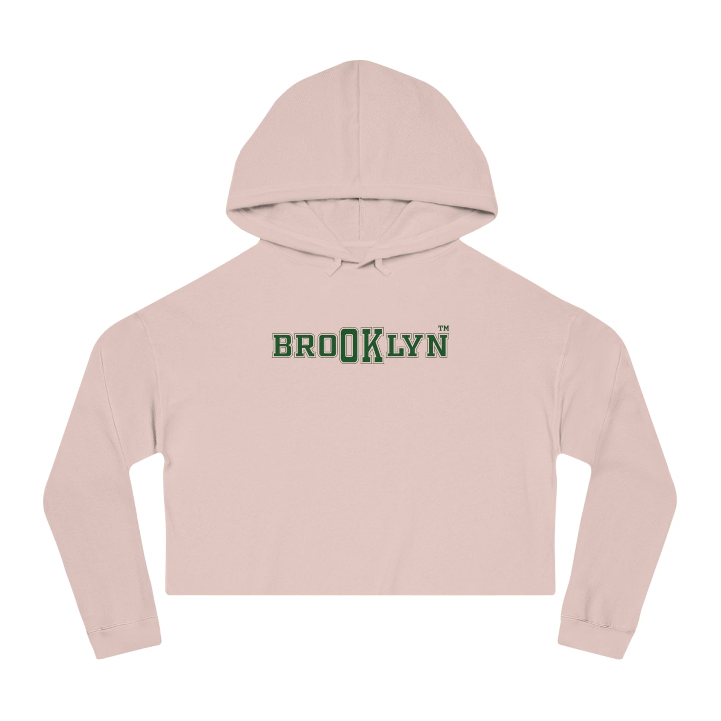 Ok Brooklyn's Women’s Cropped Hooded Sweatshirt