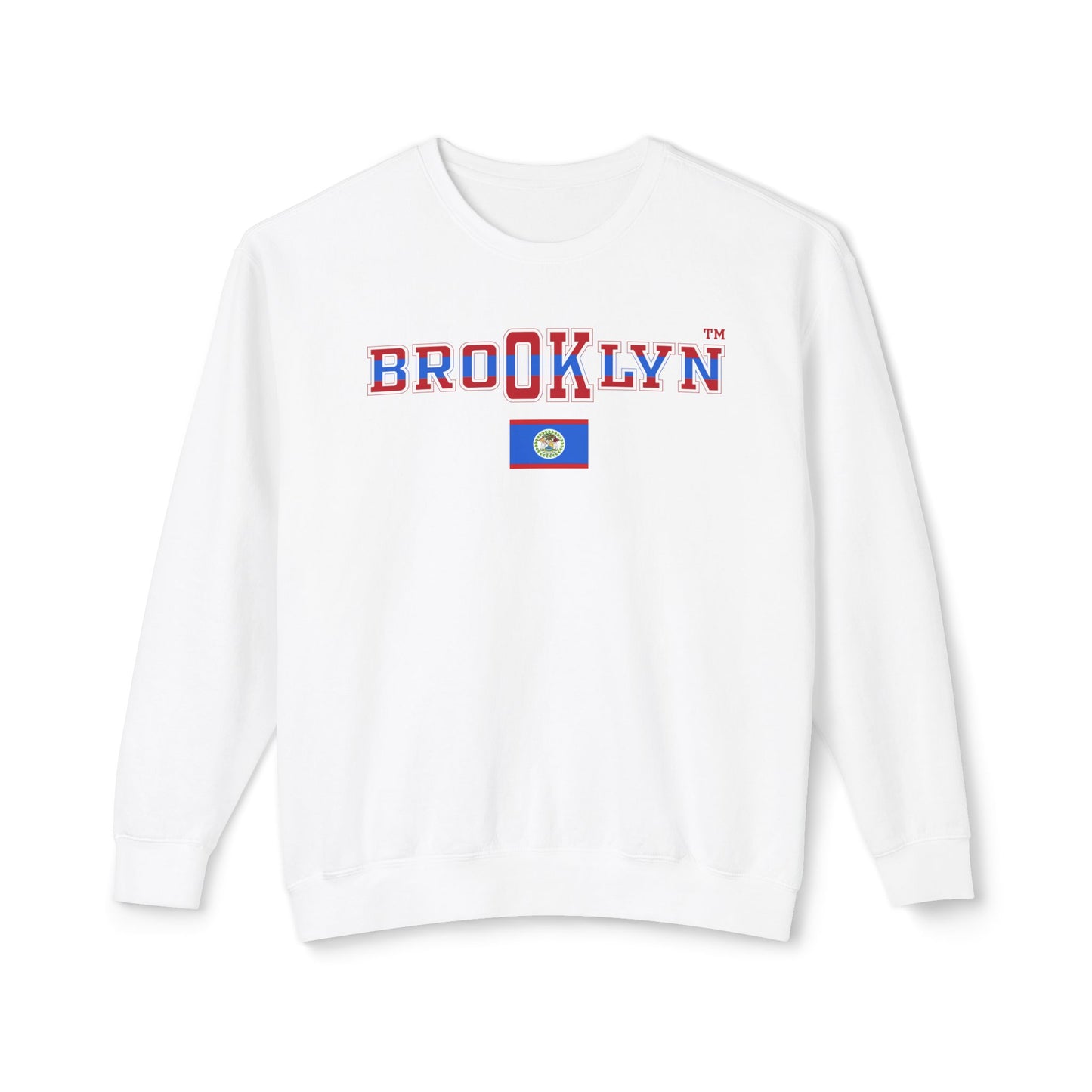 Belize Unisex Lightweight Crewneck Sweatshirt