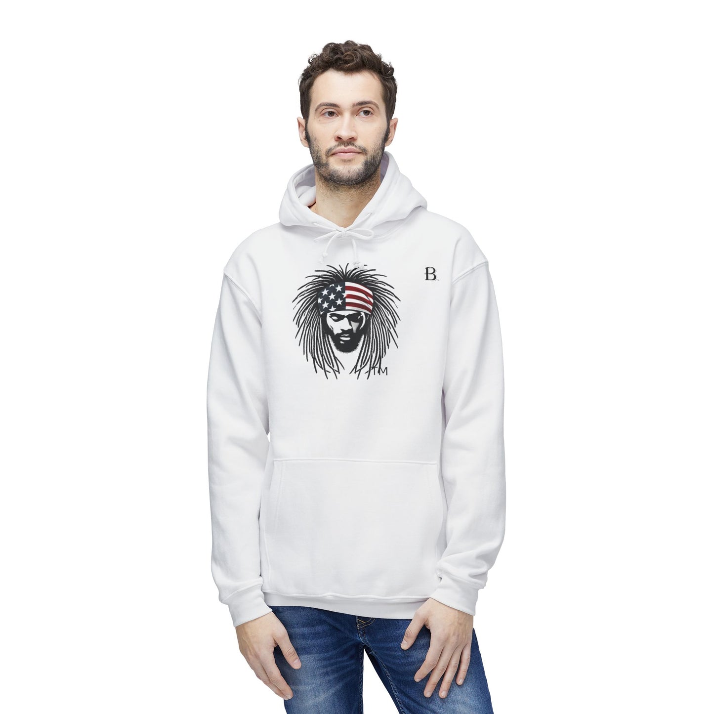 Begetter's Unisex Hooded Sweatshirt, Made in US