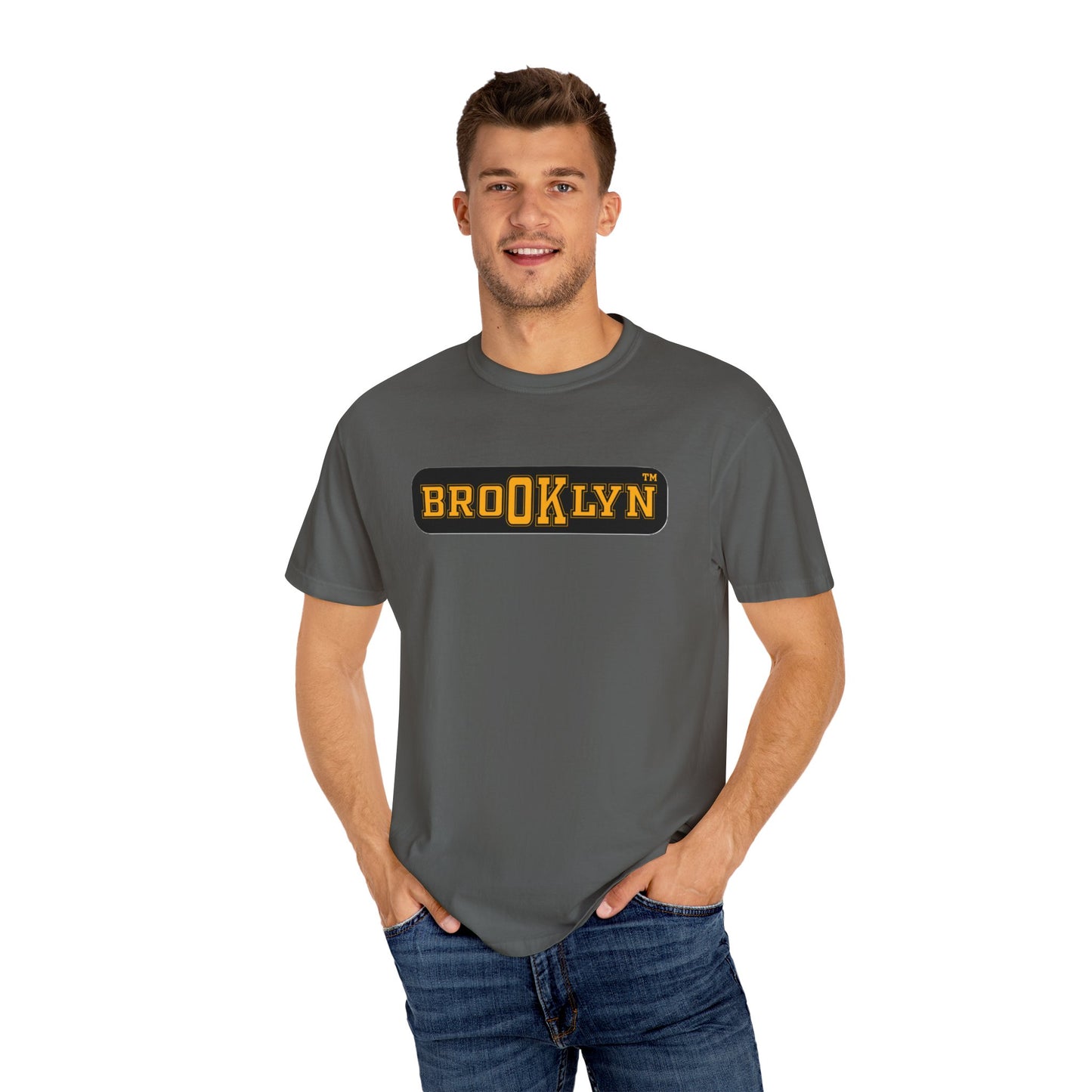 Ok Brooklyn Unisex Garment-Dyed T-shirt (OKBSLY)