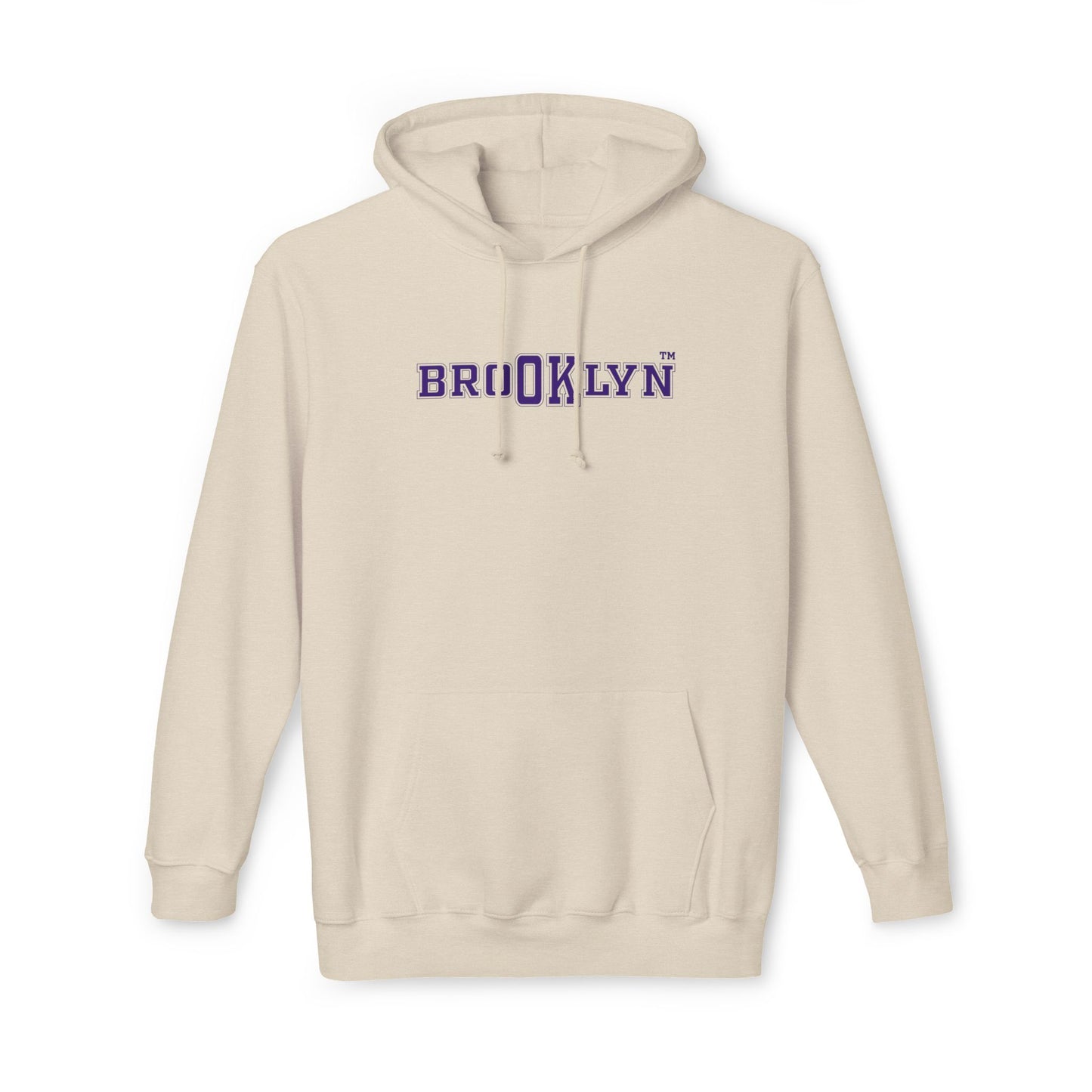 Ok Brooklyn's Unisex Hooded Sweatshirt, Made in US