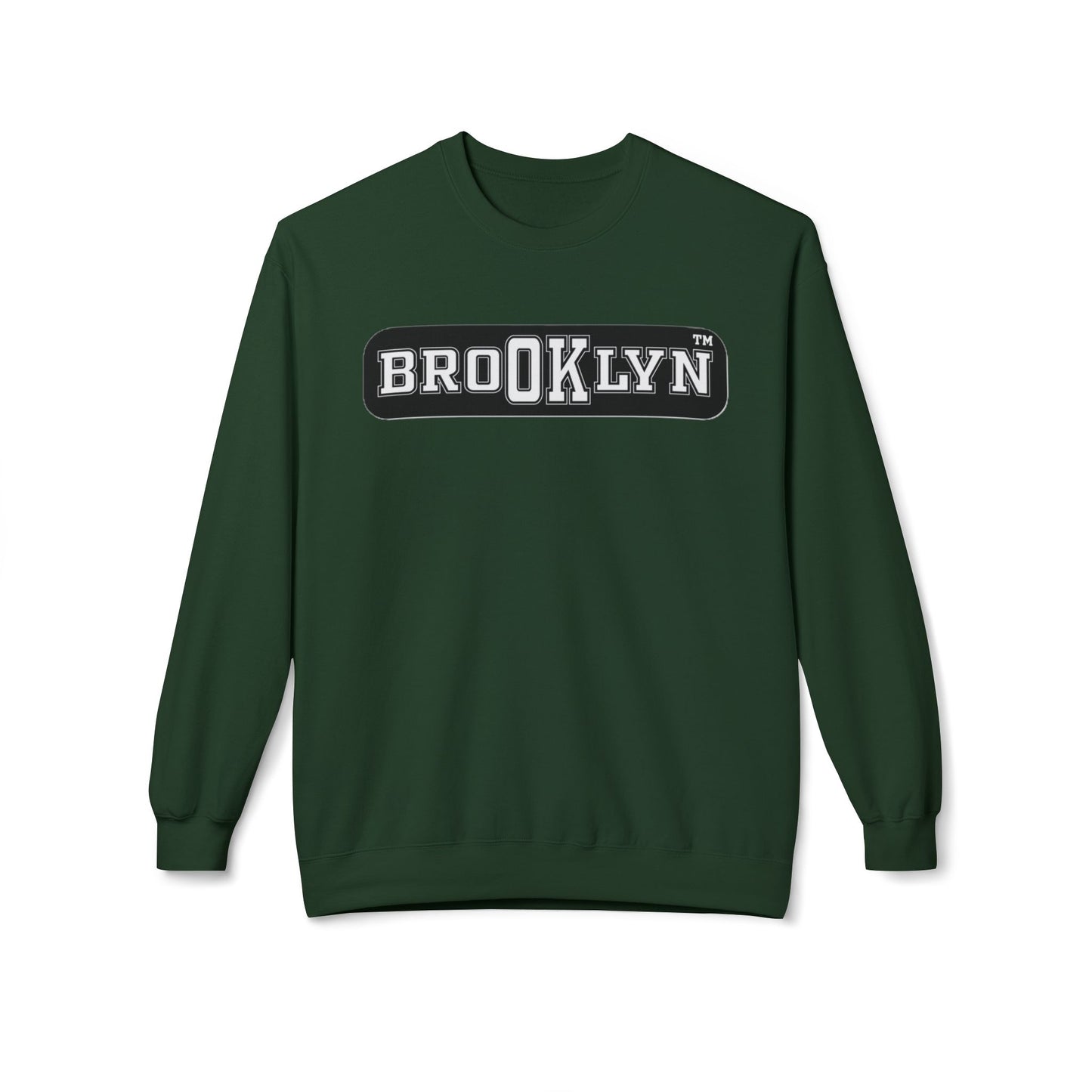 Ok Brooklyn Unisex Midweight Softstyle Fleece Crewneck Sweatshirt