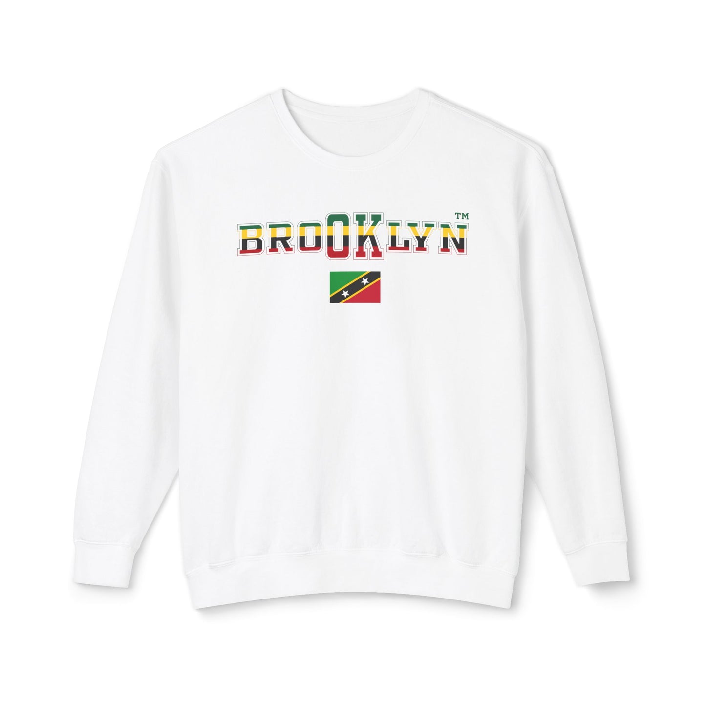 St. Kitts and Nevis Unisex Lightweight Crewneck Sweatshirt