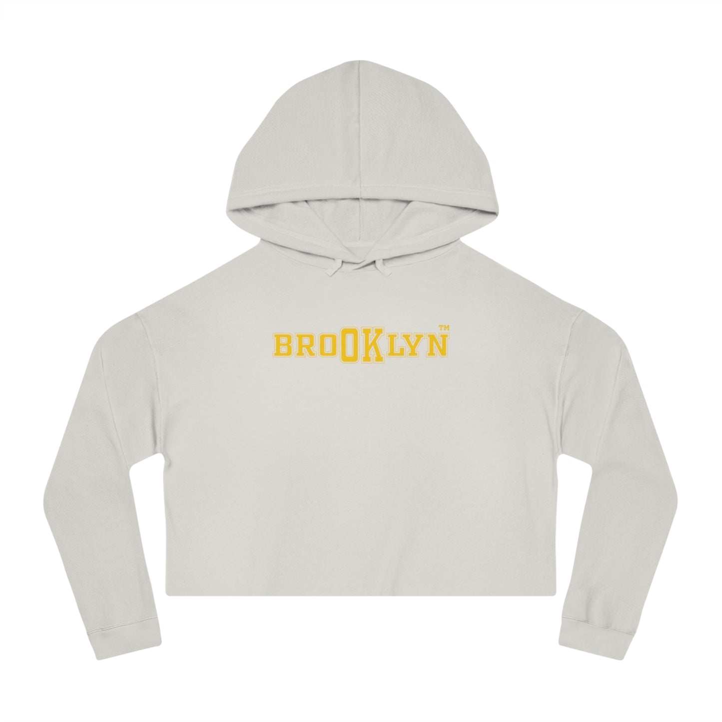 Ok Brooklyn's Women’s Cropped Hooded Sweatshirt