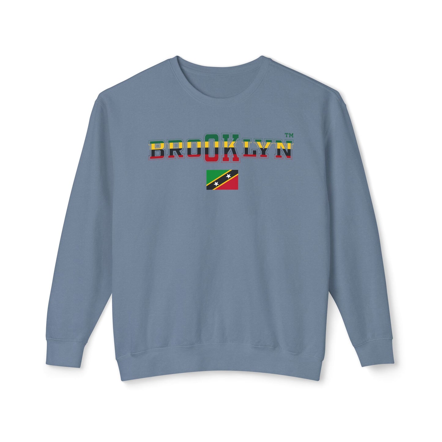 St. Kitts and Nevis Unisex Lightweight Crewneck Sweatshirt