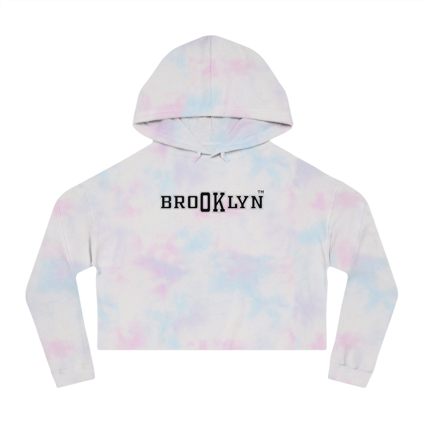 Ok Brooklyn's Women’s Cropped Hooded Sweatshirt