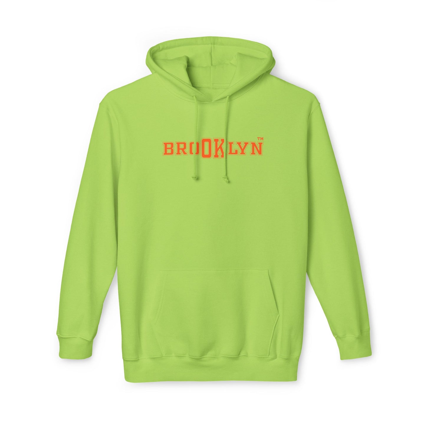 Ok Brooklyn's Unisex Hooded Sweatshirt, Made in US
