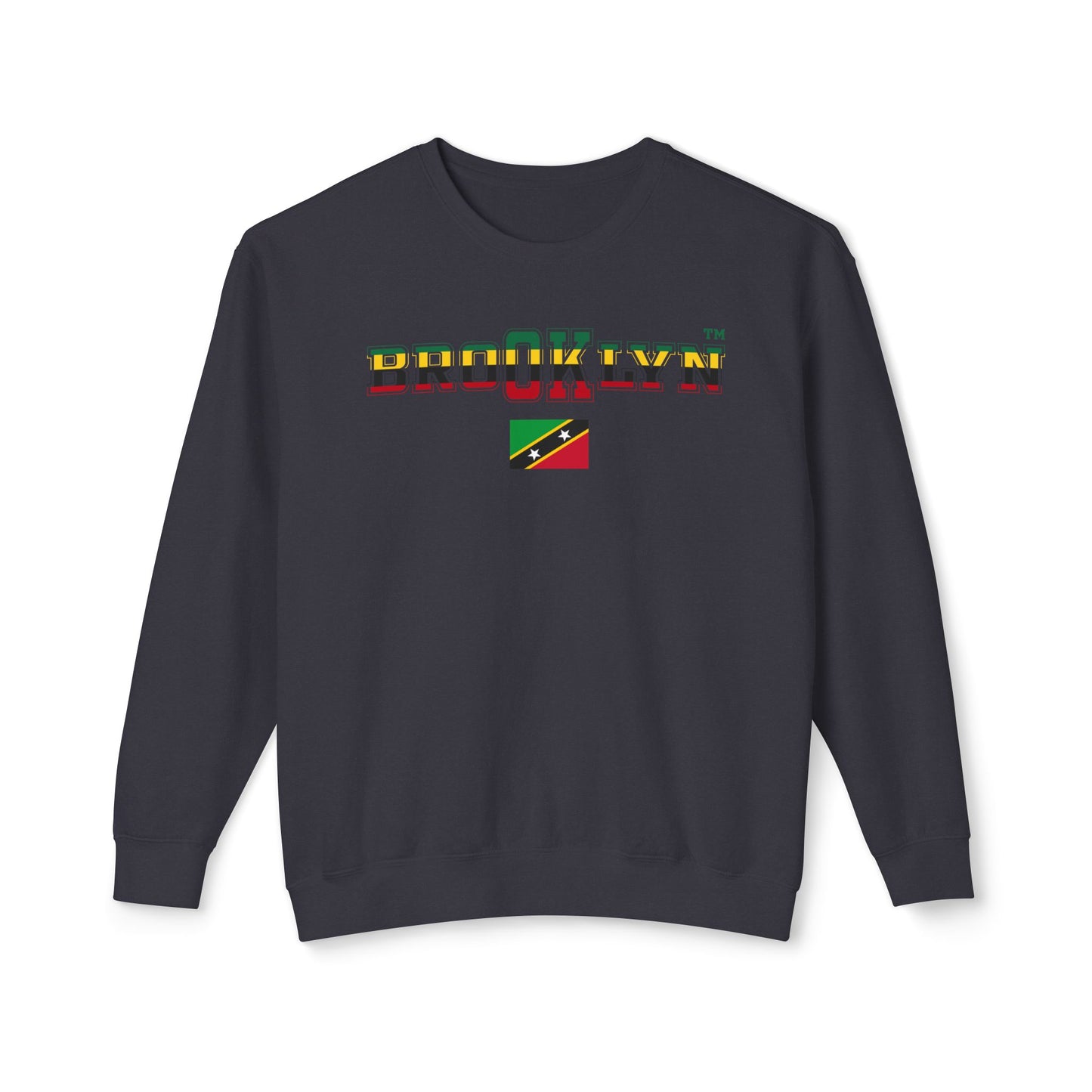 St. Kitts and Nevis Unisex Lightweight Crewneck Sweatshirt