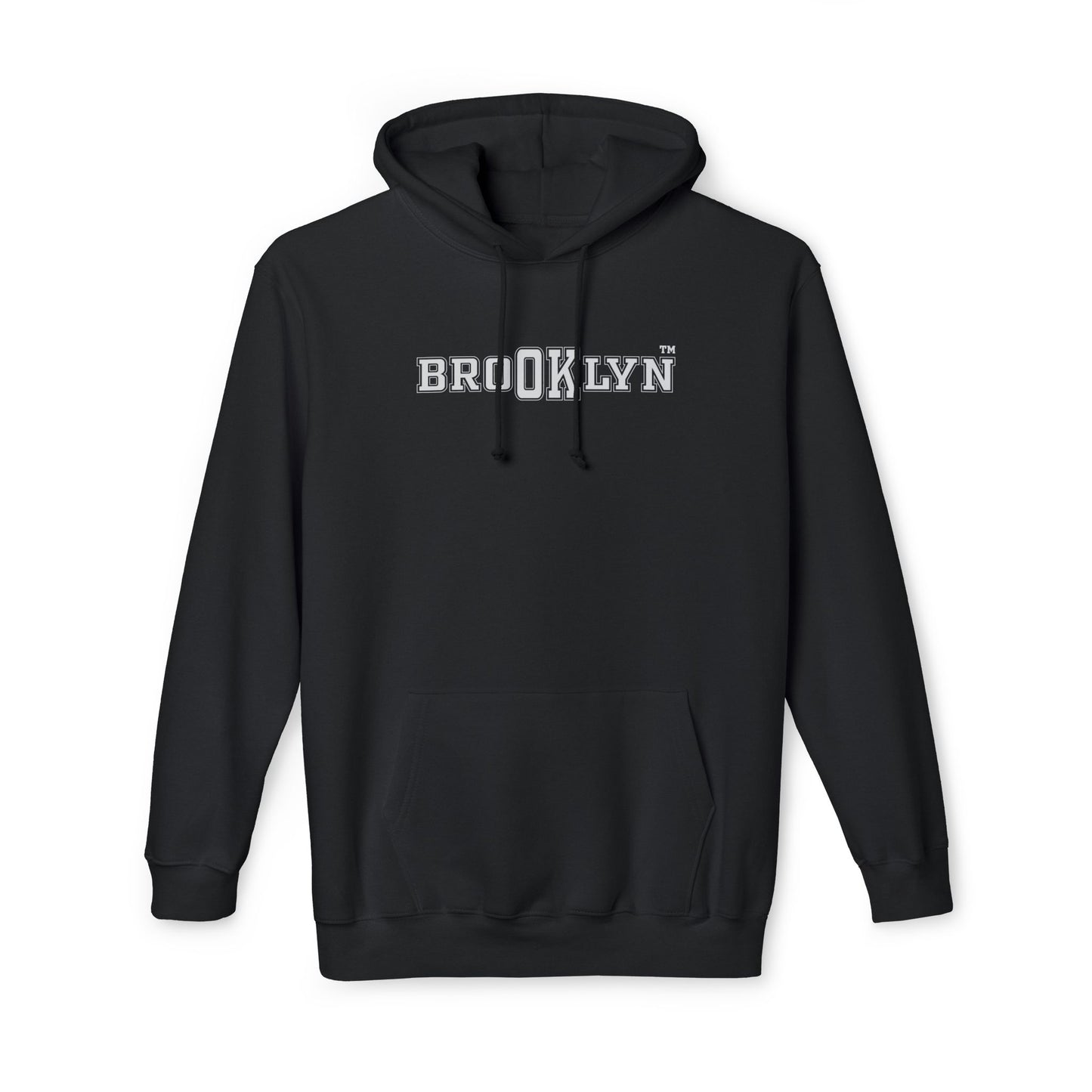 Ok Brooklyn's Unisex Hooded Sweatshirt, Made in US