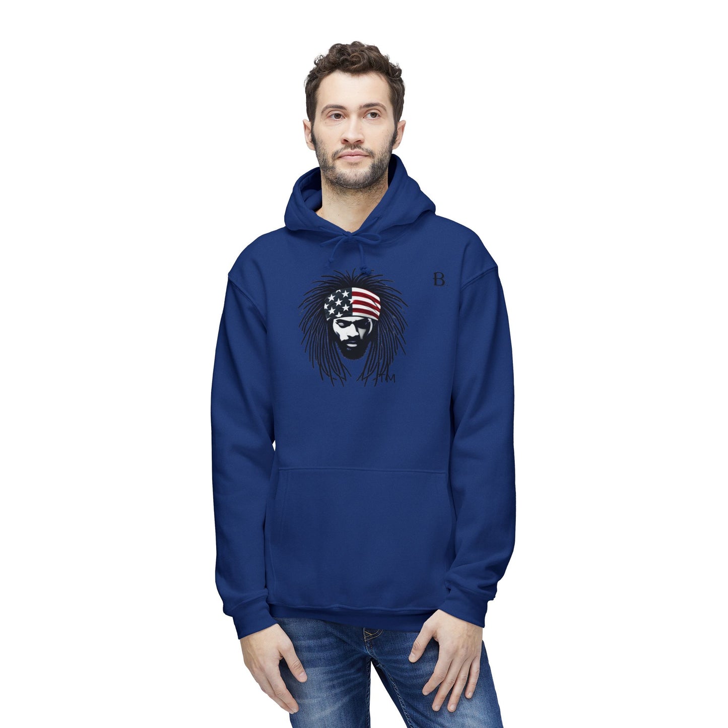 Begetter's Unisex Hooded Sweatshirt, Made in US