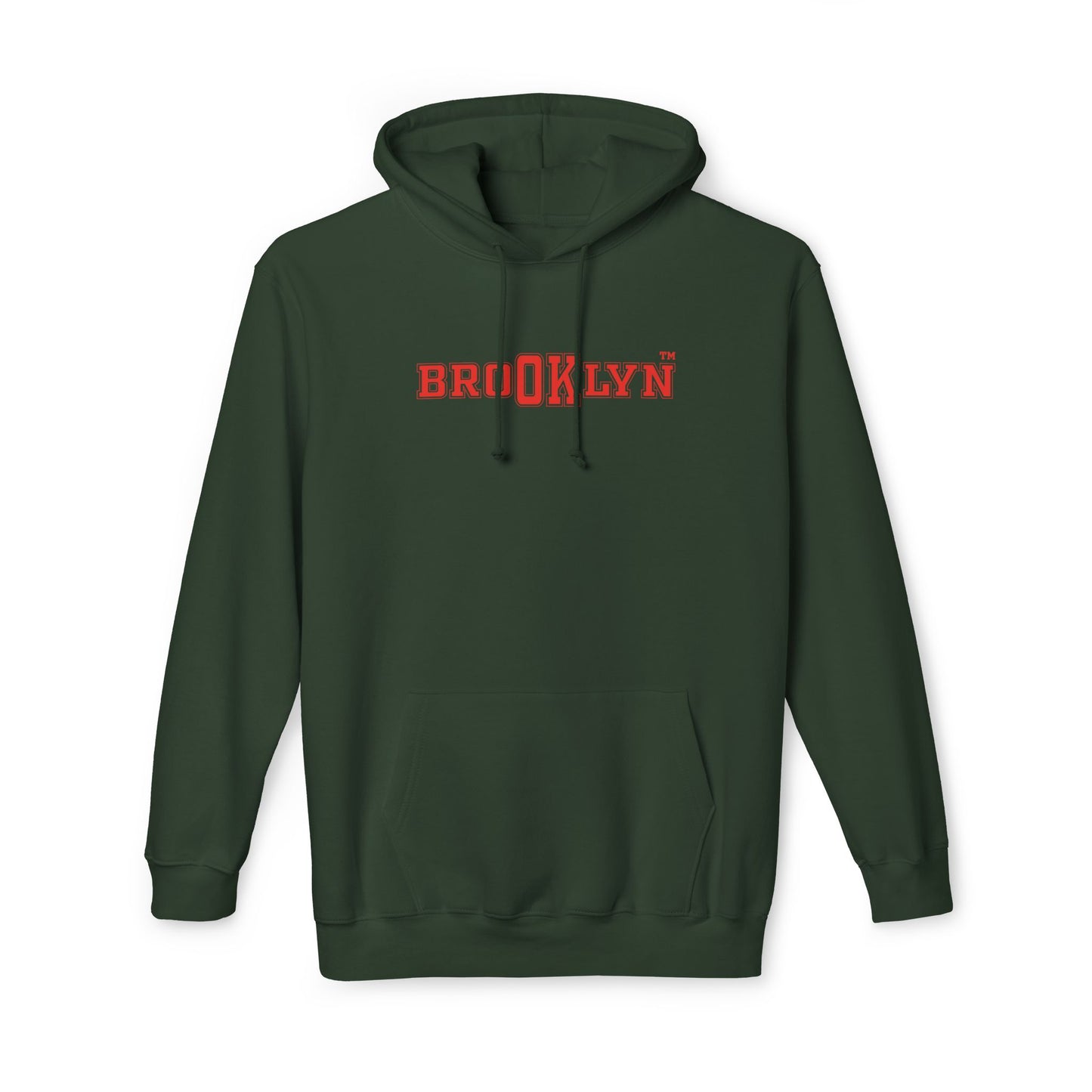 Ok Brooklyn's Unisex Hooded Sweatshirt, Made in US