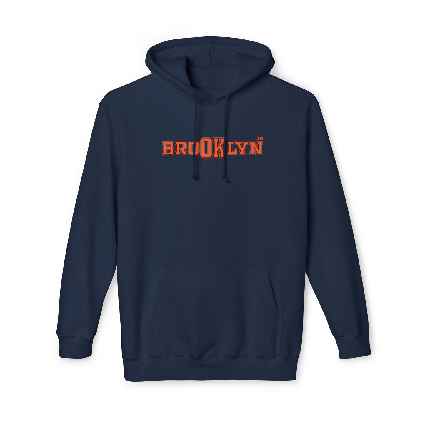 Ok Brooklyn's Unisex Hooded Sweatshirt, Made in US