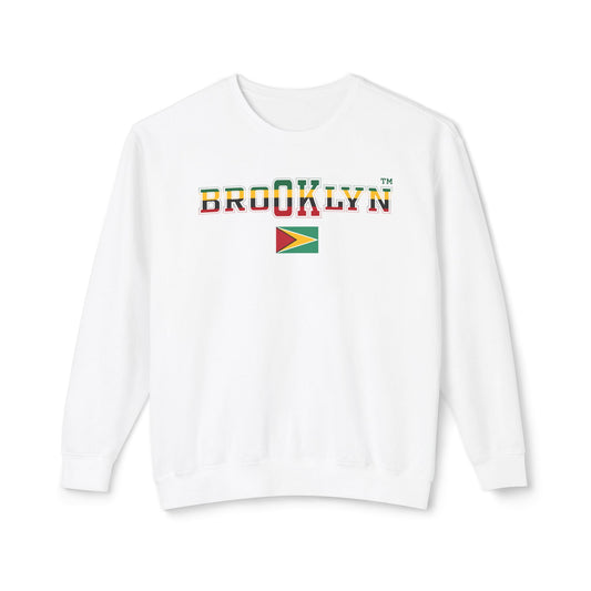 Guyana Unisex Lightweight Crewneck Sweatshirt
