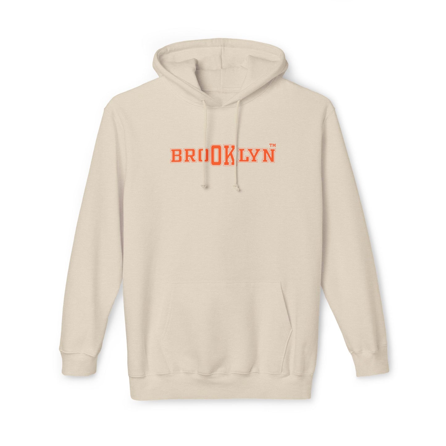 Ok Brooklyn's Unisex Hooded Sweatshirt, Made in US