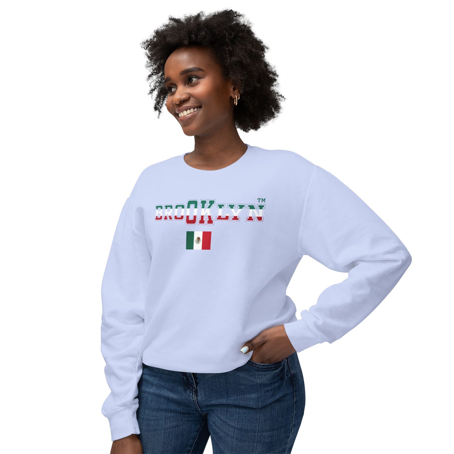 Mexico Unisex Lightweight Crewneck Sweatshirt