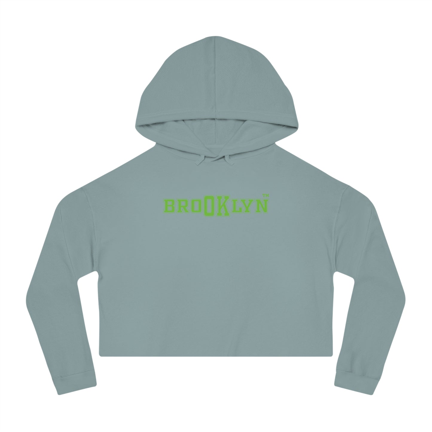 Ok Brooklyn's Women’s Cropped Hooded Sweatshirt