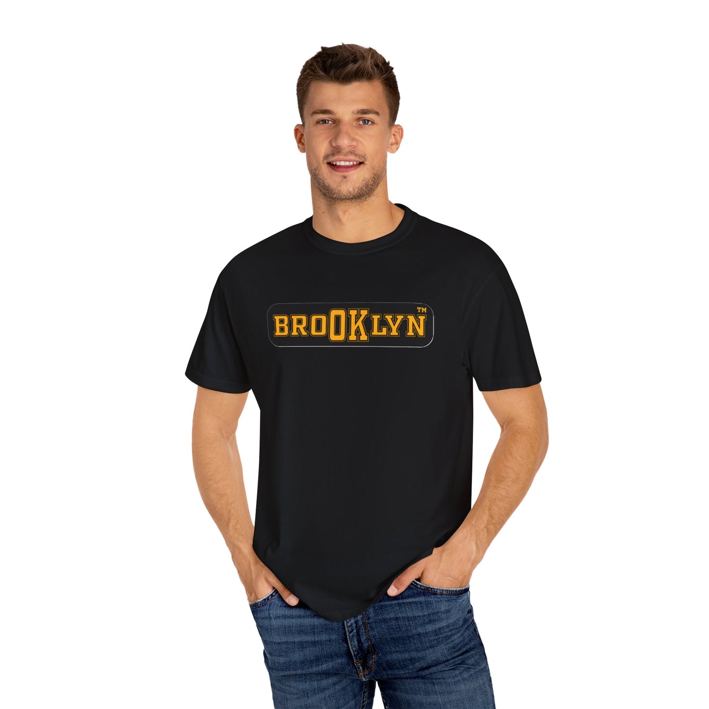 Ok Brooklyn Unisex Garment-Dyed T-shirt (OKBSLY)