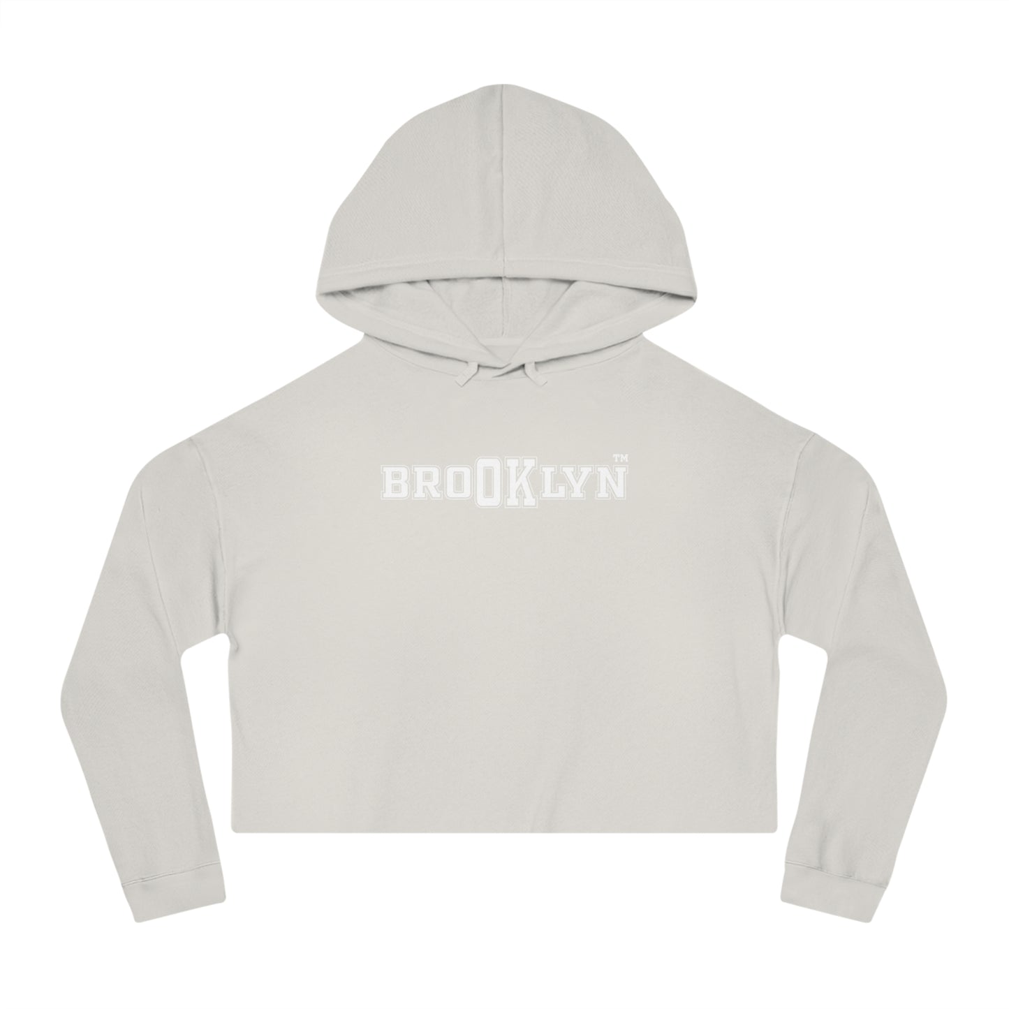 Ok Brooklyn's Women’s Cropped Hooded Sweatshirt