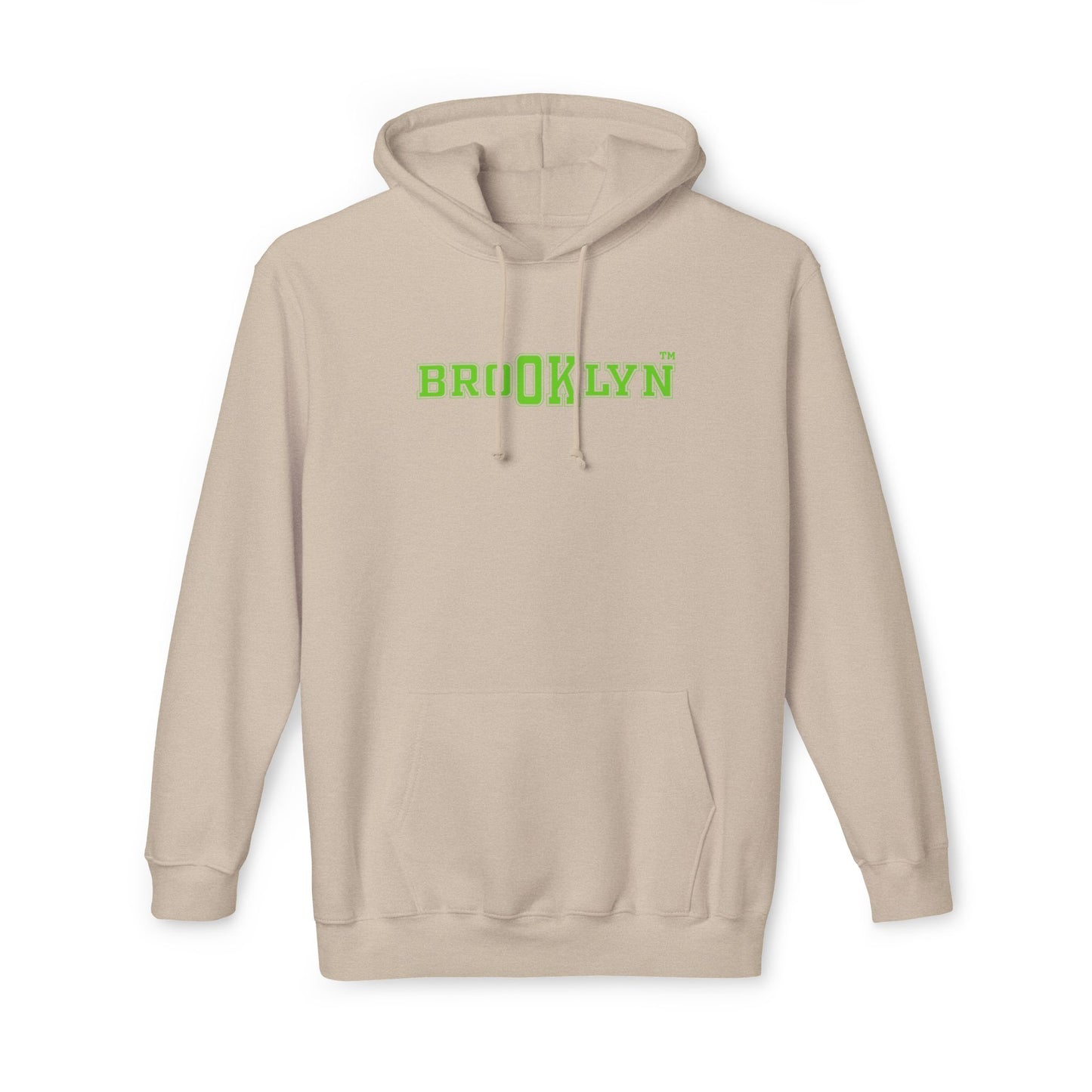 Ok Brooklyn's Unisex Hooded Sweatshirt, Made in US