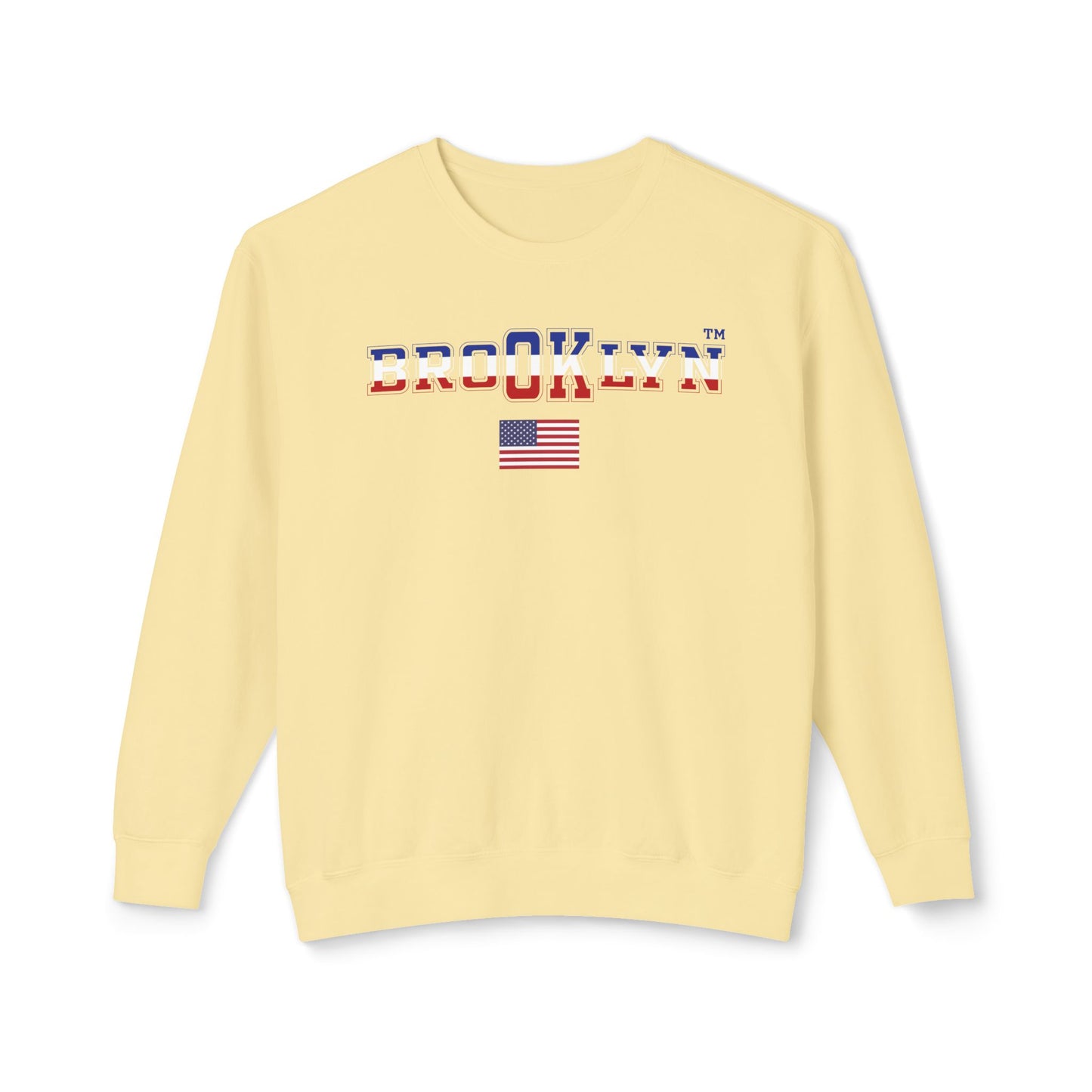 USA Unisex Lightweight Crewneck Sweatshirt