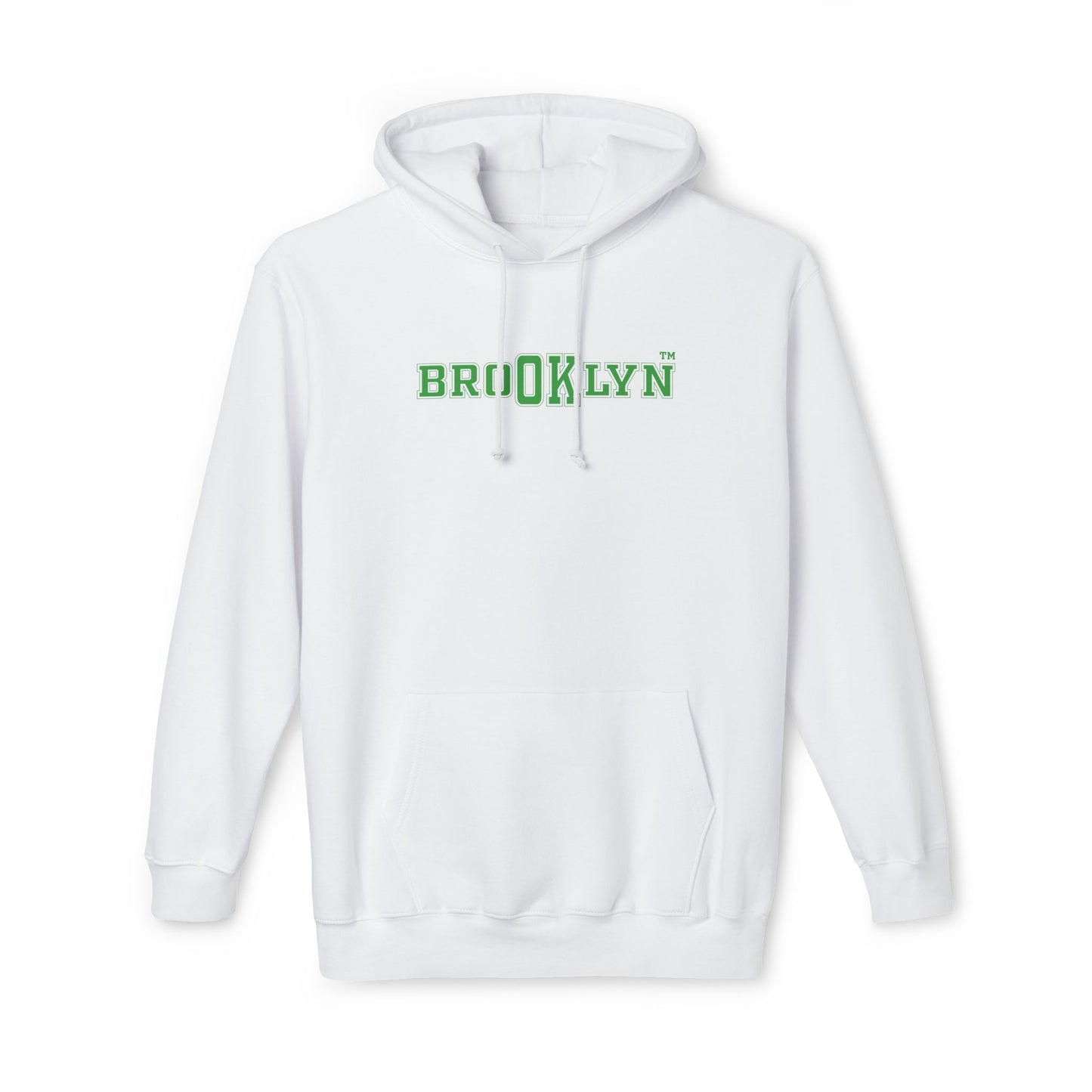 Ok Brooklyn's Unisex Hooded Sweatshirt, Made in US