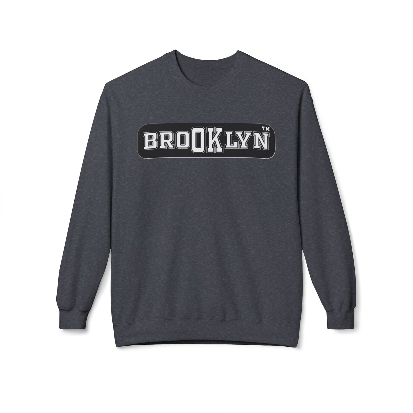 Ok Brooklyn Unisex Midweight Softstyle Fleece Crewneck Sweatshirt