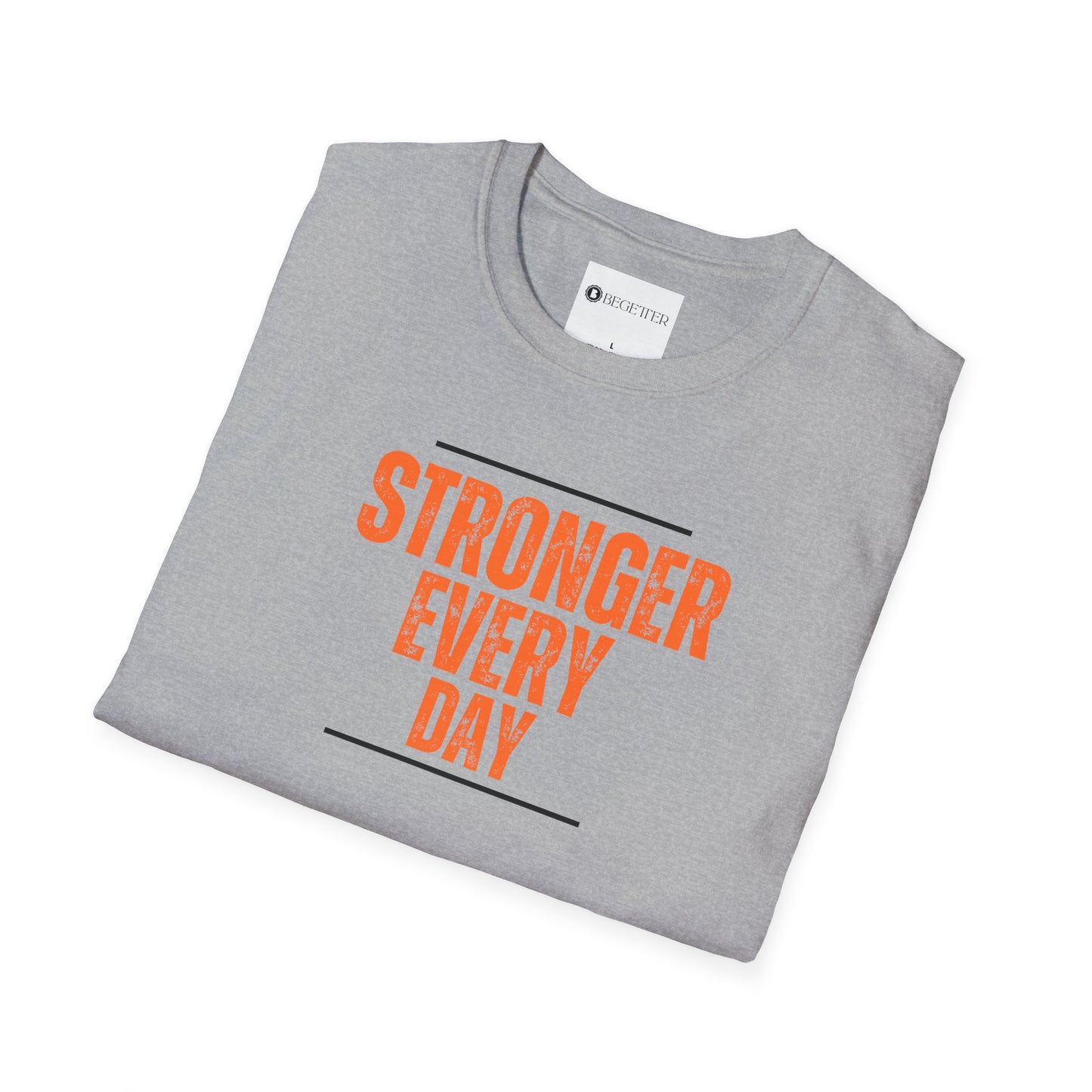 Begetter's Stronger Every Day Unisex Softstyle T-Shirt 41