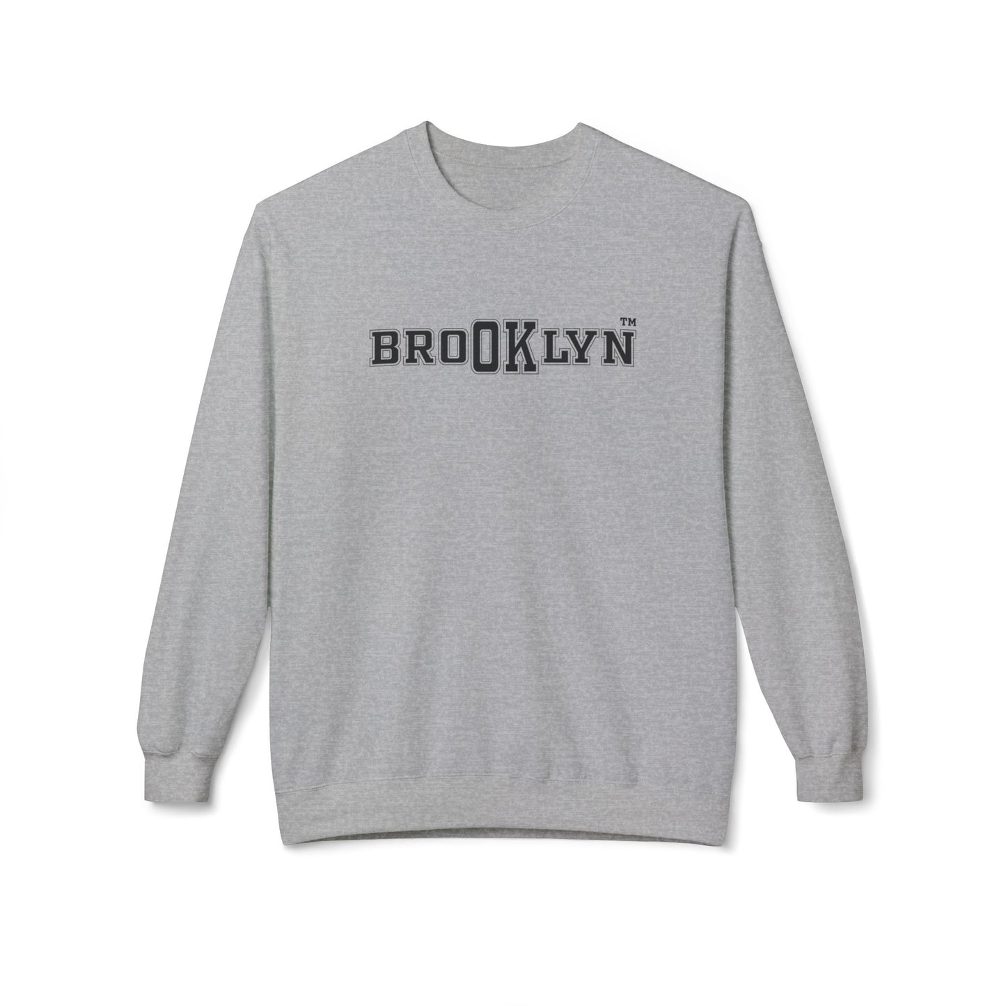 Ok Brooklyn's Unisex Midweight Softstyle Fleece Crewneck Sweatshirt