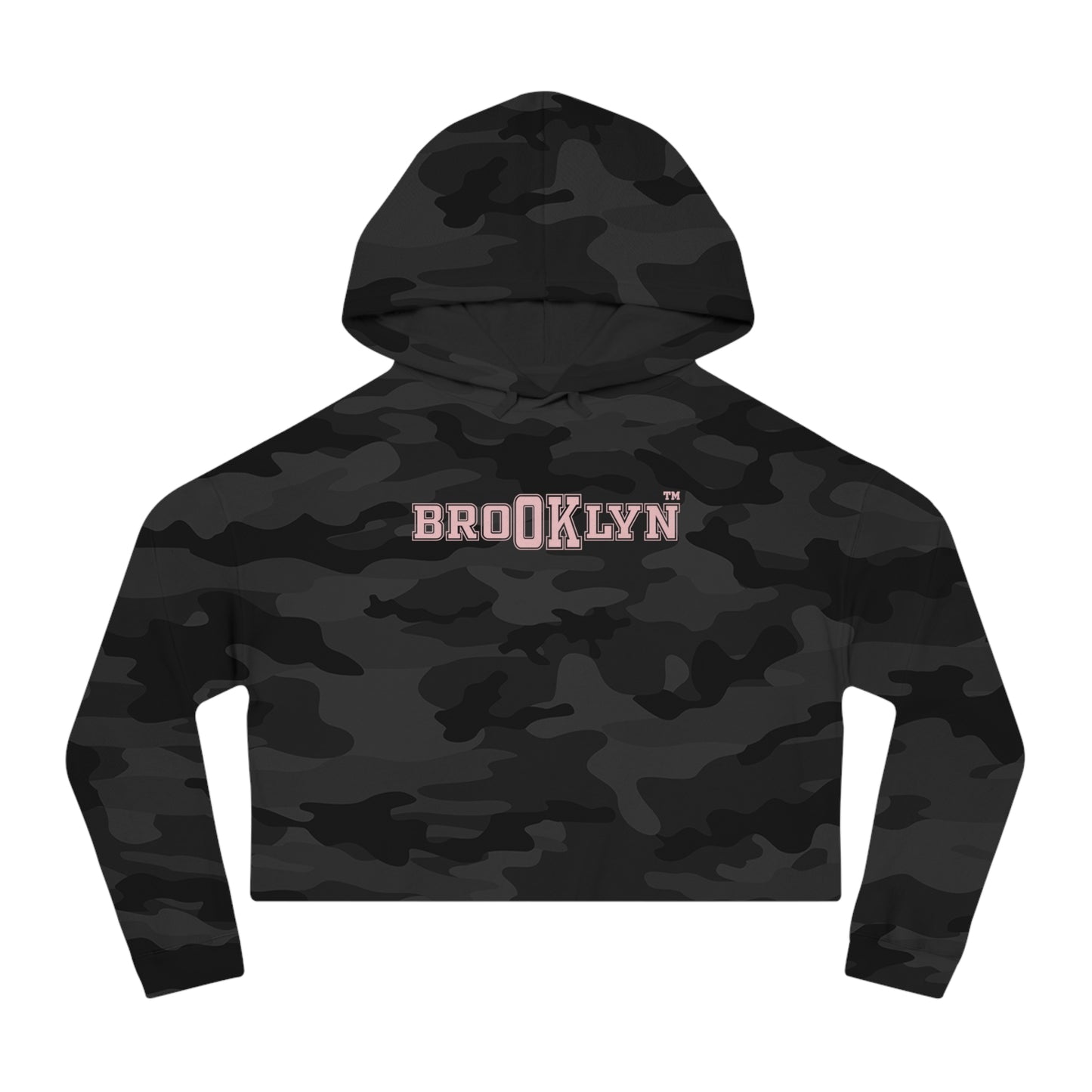 Ok Brooklyn's Women’s Cropped Hooded Sweatshirt