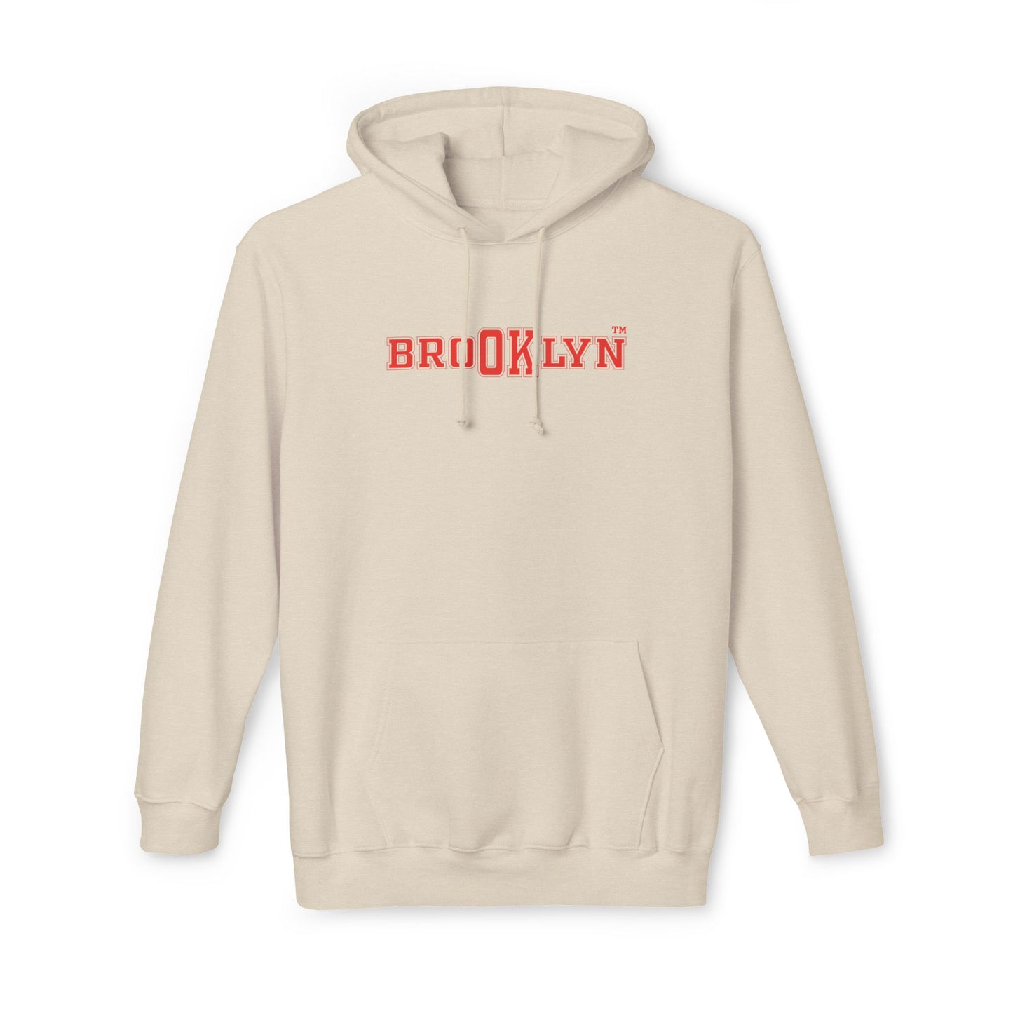 Ok Brooklyn's Unisex Hooded Sweatshirt, Made in US
