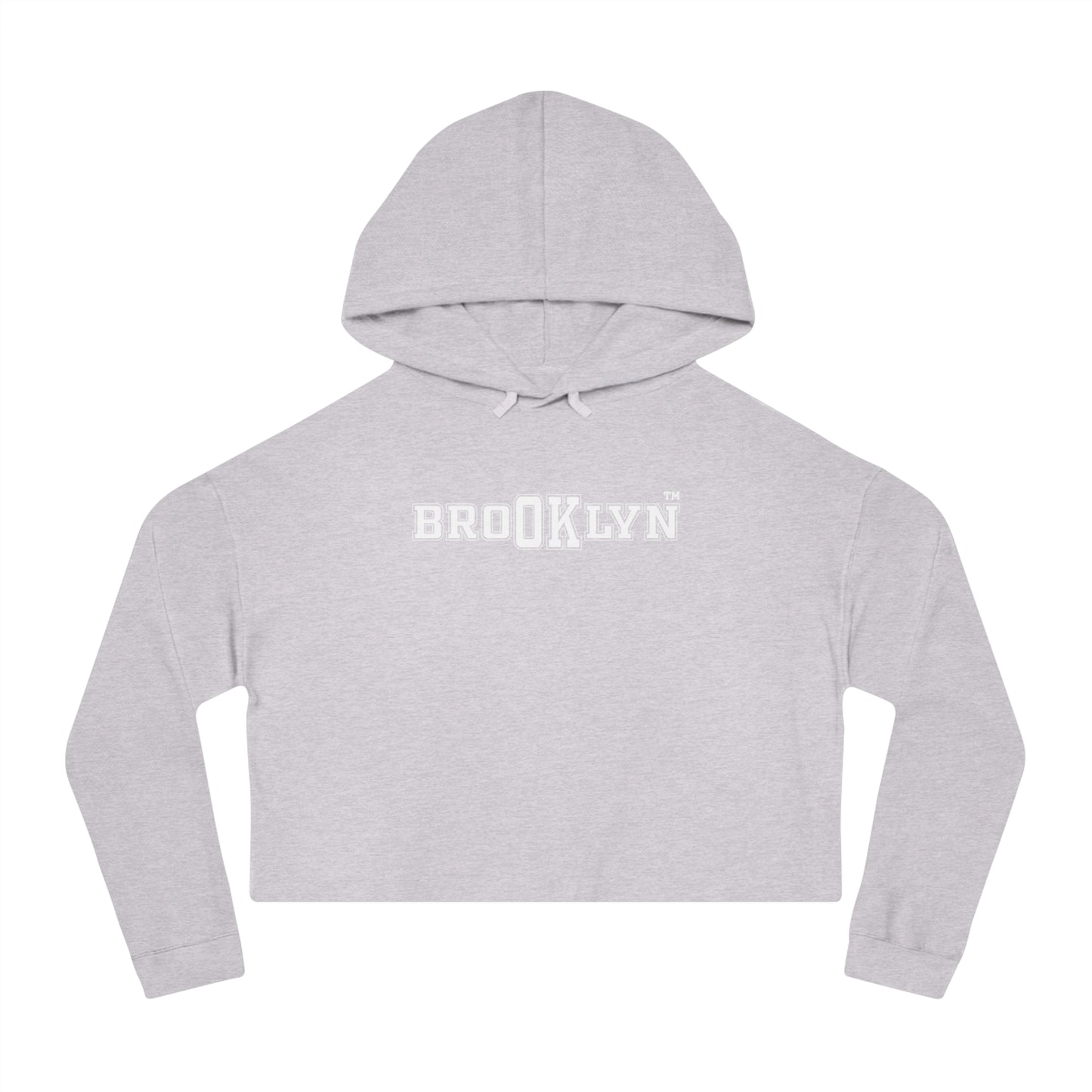 Ok Brooklyn's Women’s Cropped Hooded Sweatshirt