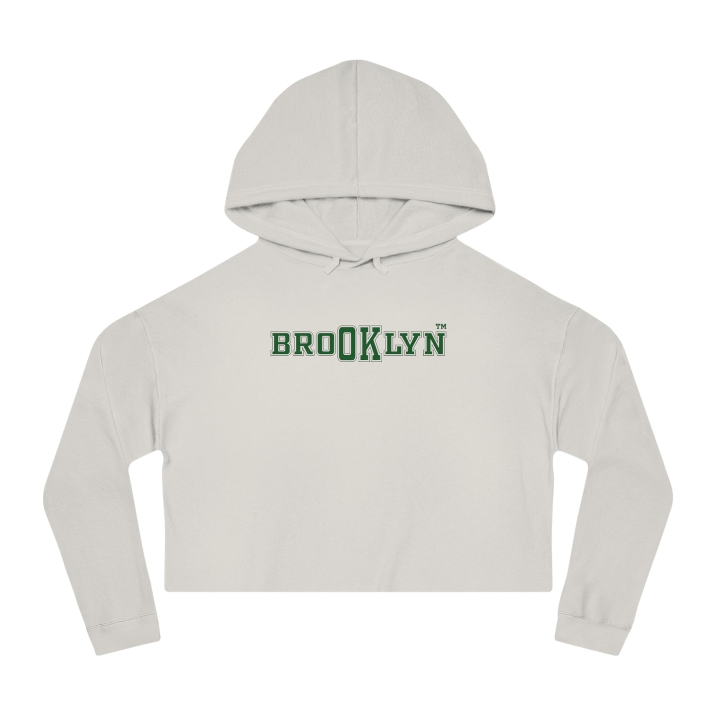 Ok Brooklyn's Women’s Cropped Hooded Sweatshirt
