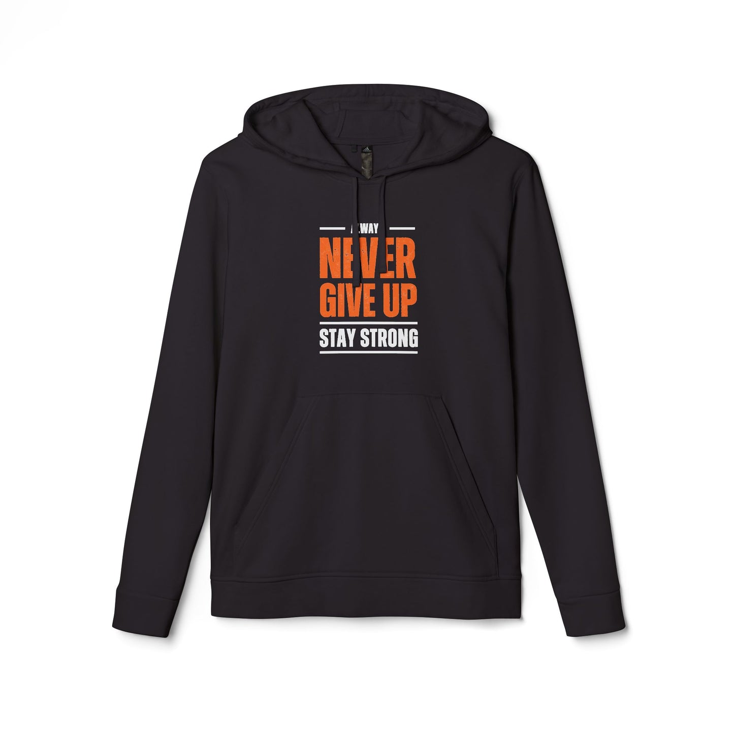 Begeter's Adidas Fleece Hoodie - Never Give Up, Stay Strong Adidas Unisex