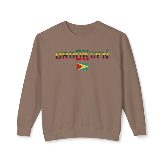 Guyana Unisex Lightweight Crewneck Sweatshirt